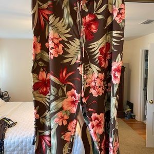 Tommy Bahama silk pants - size 12.